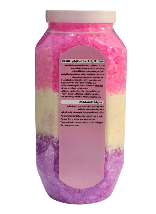 Avona 1 Piece Of Pedicure Salt To Remove Dead Skin And Lighten Feet 850 Gram  - Image 2