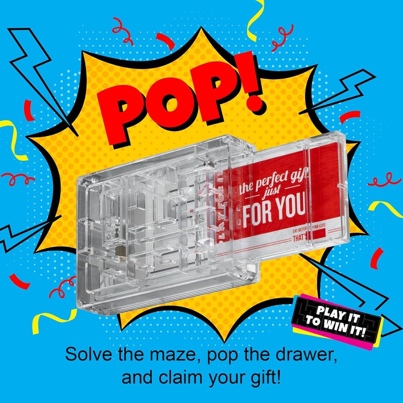 BILZ Gift Card Super Maze - Brain Teasing Puzzle for Cash or Gift Cards - Perfect for Stocking Stuffers and Gifts - Image 4