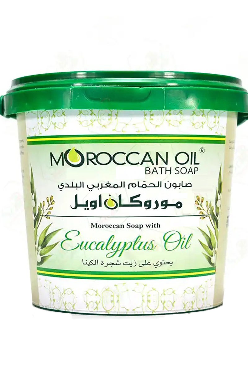 موروكان أويل صابون حمام مغربي بزيت شجرة الكينا 850 جرام