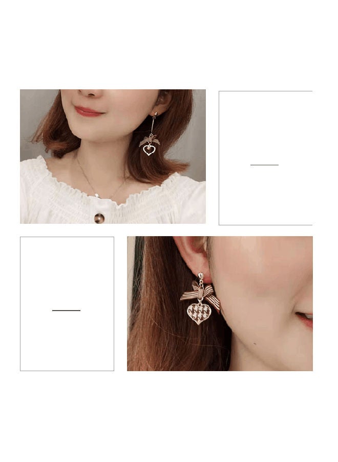 NIBEMINENT Handmade Heart Shape Earrings - Image 3