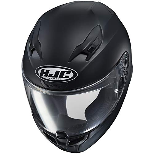 HJC i10 Solid Natural Motorcycle Helmet, DOT Approved (Semi Flat Black, Large) - Image 3