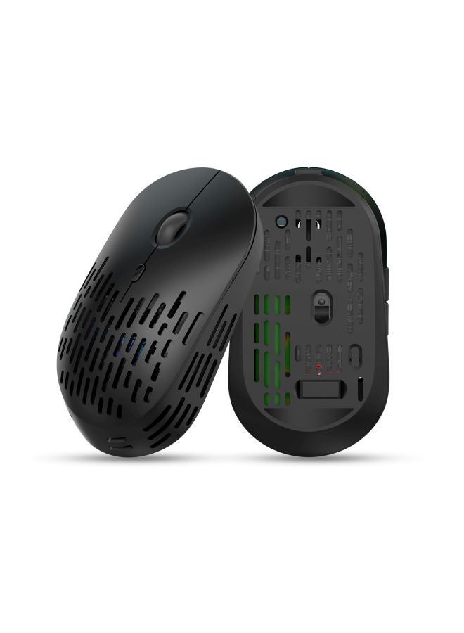 NIBEMINENT Wireless Charging Mouse With Adjustable DPI Black - Image 5