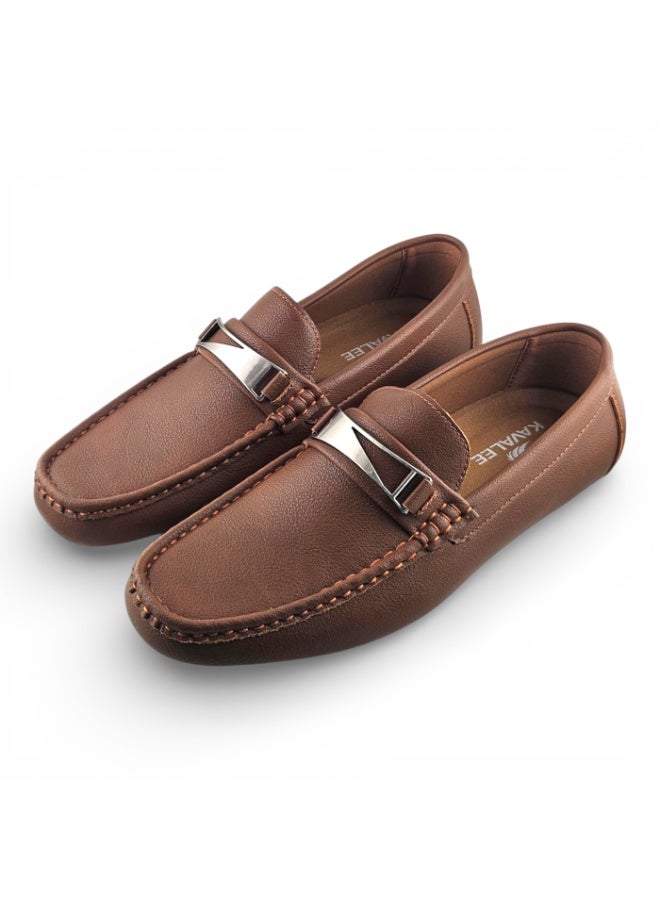 KAVALEE Men’s Luxury Loafer Slip-On Shoes – Comfortable Casual Formal Moccasin Shoes - Image 3
