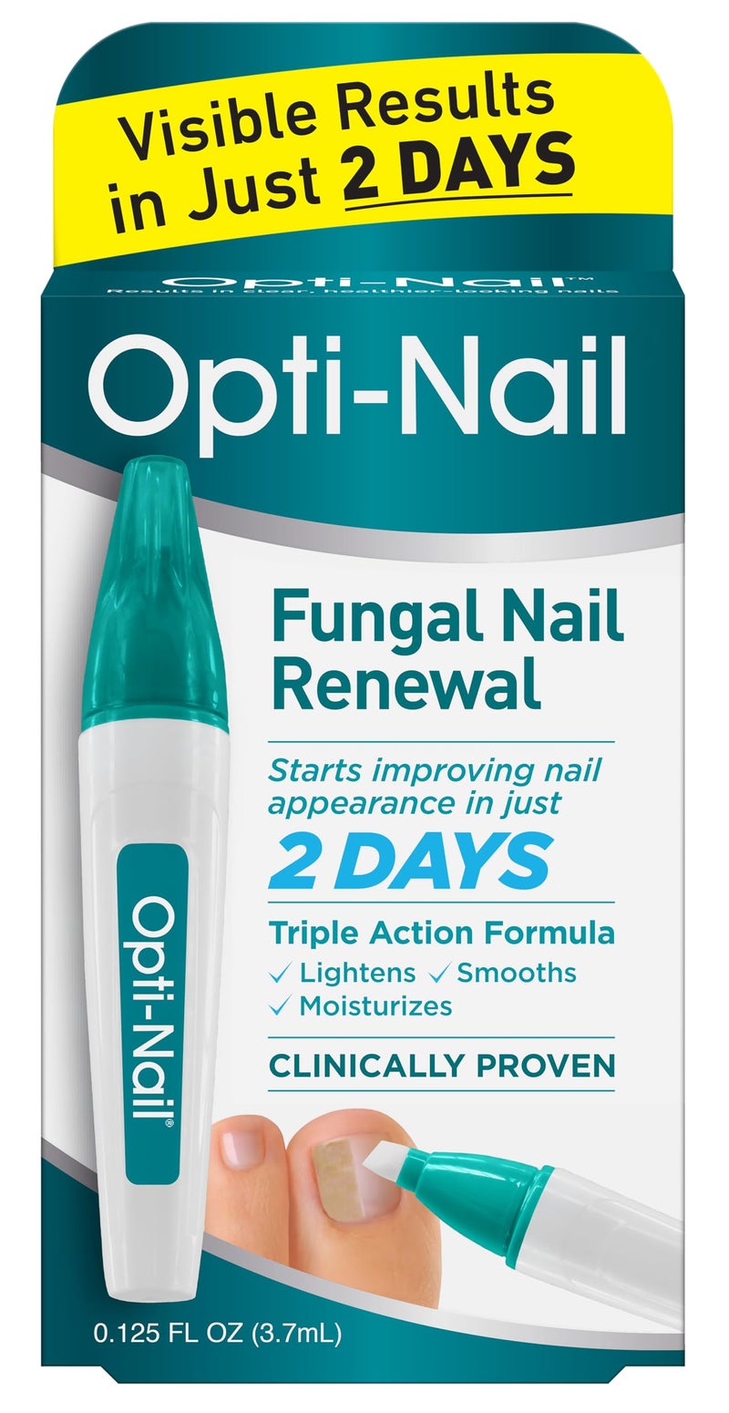 Opti-Nail قلم إصلاح الأظافر الفطرية أوبتي-نايل، يستعيد المظهر الصحي للأظافر المتغيرة اللون أو التالفة بسبب فطر الأظافر، 0.125 أونصة سائلة - Image 1