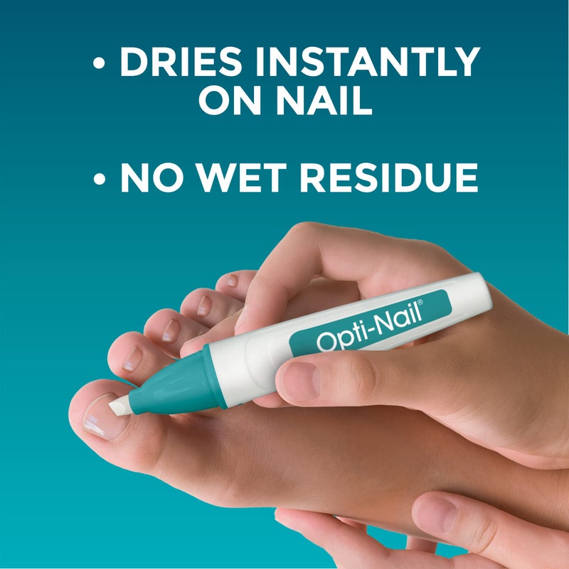 Opti-Nail قلم إصلاح الأظافر الفطرية أوبتي-نايل، يستعيد المظهر الصحي للأظافر المتغيرة اللون أو التالفة بسبب فطر الأظافر، 0.125 أونصة سائلة - Image 3