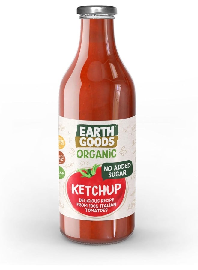 Earth Goods Earth Goods Organic Ketchup No Added Sugar 400g - Image 1