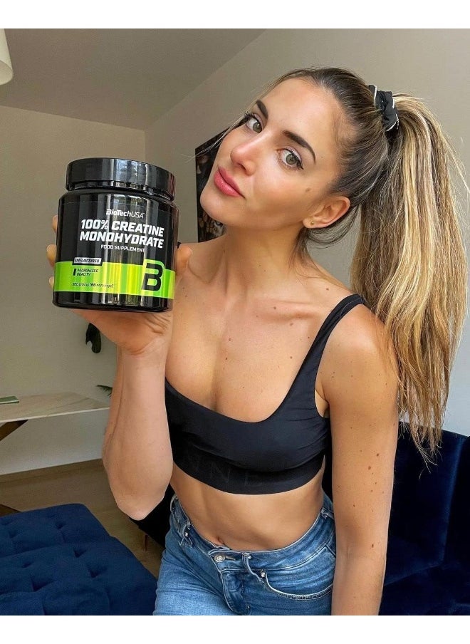BioTechUSA BioTechUSA 100% Creatine Monohydrate, Creatin Monohydrate Pharmaceutical Grade Powder No Added Flavour, 300g  - Image 5