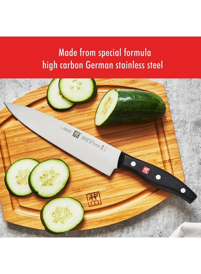 Zwilling طقم سكاكين TWIN المميز 15 قطعة مع كتلة شحذ ذاتي - بني - Image 4