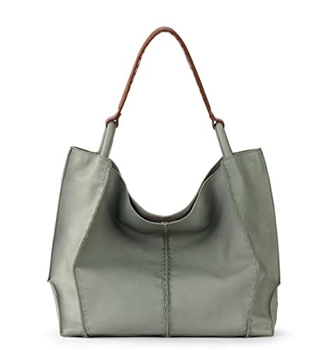 The Sak Los Feliz Large Tote Bag - Premium Leather Handbag With Stylish Design For Everyday, Travel, Beach Bag - Roomy, Durable, Lined Purse With Shoulder Bag Strap, Zipper Pocket - Image 1