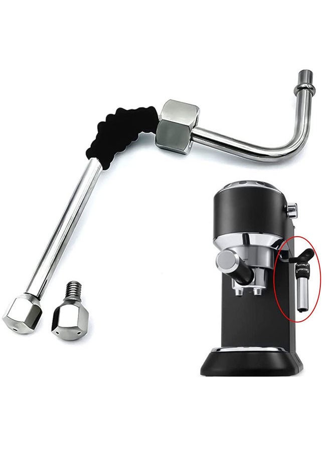 Coffee Steam Rod Replacement With Two Nozzle Compatible with machines Delonghi Dedica 