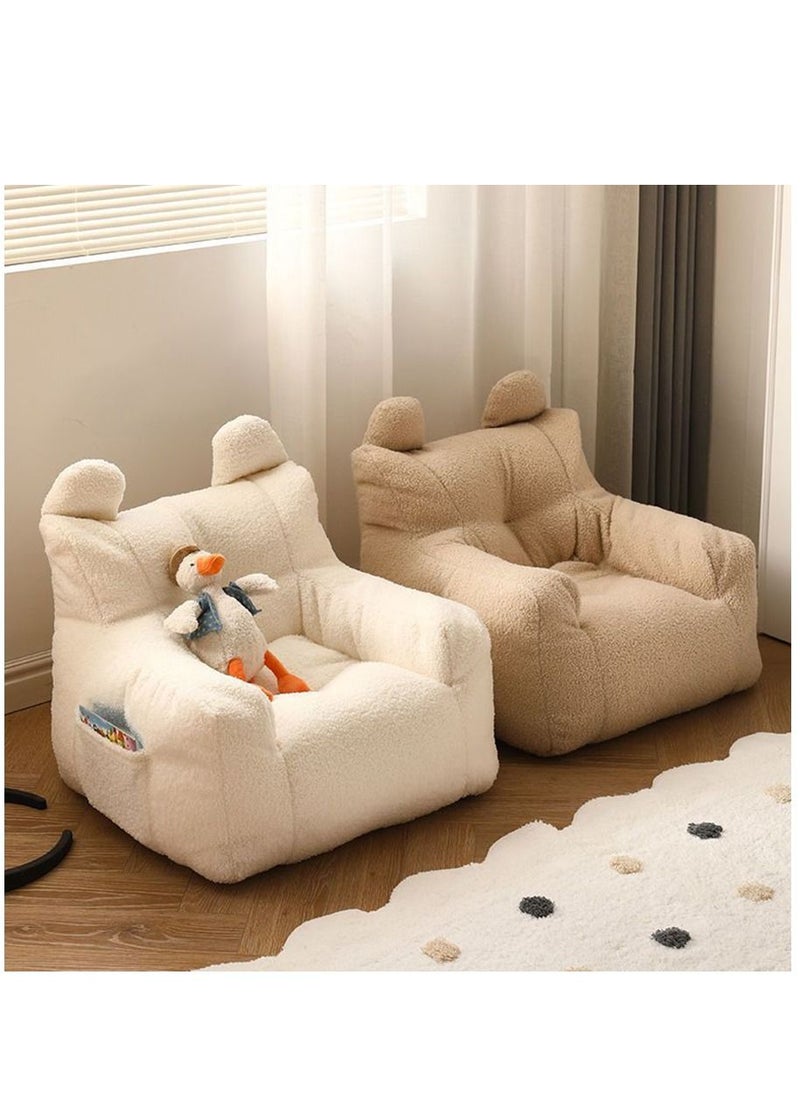 Arabest Kids Snuggly-Soft Sherpa Chair, Cuddly Toddler Foam Chair for Boys and Girls, Children's Sofa Chair  - Image 5