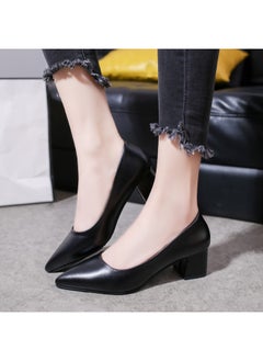 Low Heel Women Dressy Office Lady Shoes Fashion Ladies Comfort Elegant Women Casual Thick Small Heels Solid Color Sleek Commuter Office Lady Shoes - pzsku/Z5E55C4B597752891FE6FZ/45/_/1718195424/b8de1524-873d-47b6-af0a-c90398694c41