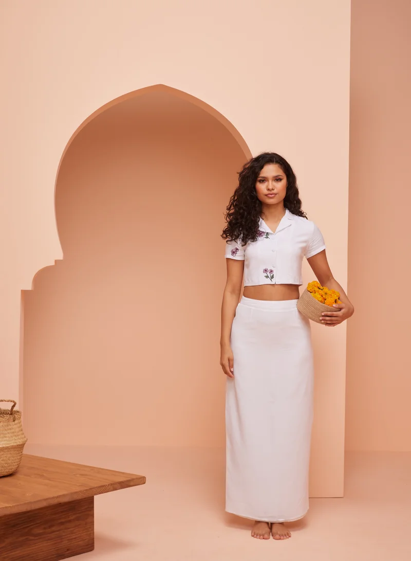 أشيتا فرنانديز Ankle-Length Maxi Skirt