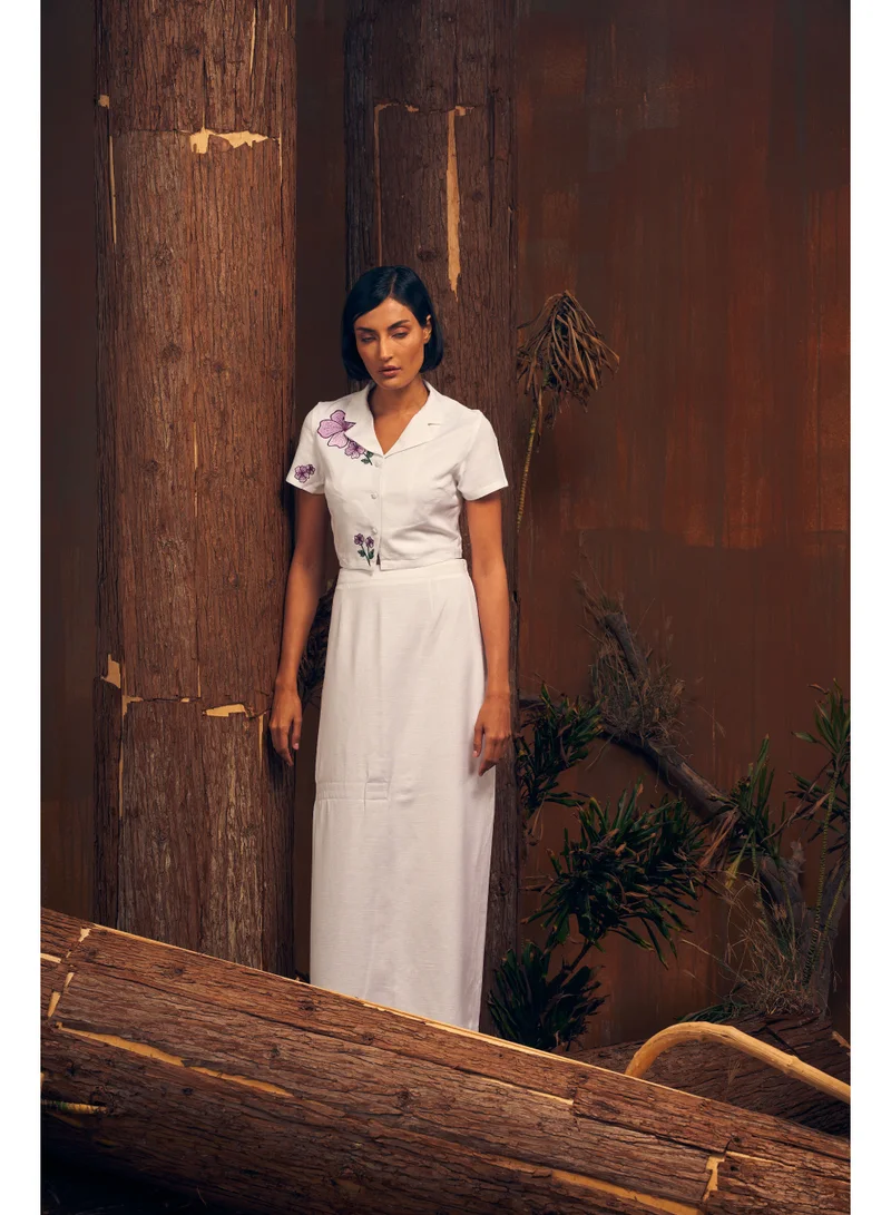أشيتا فرنانديز Ankle-Length Maxi Skirt
