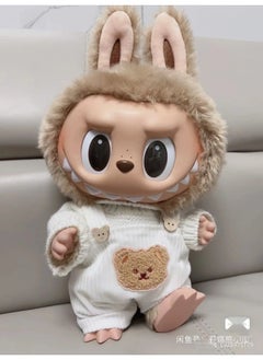 LABUBU 38cm Plush Doll Clothes for LaBuBu Rubber Toy 