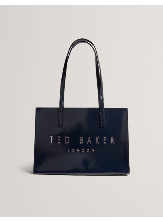 Ted Baker Elongated Printed Crinkle Icon Bag - Image 1