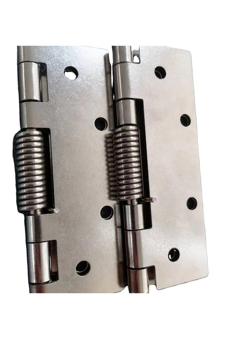 Portible Sakar Spring Loaded Hinge HeavyDuty Automatic Close Hinge with 8 Screws Durable Metal Hinge for Sofa Arm Tray Cabinets Foldable Tables DIY Furniture Hardware 100 x 60 x 135mm 2  - Image 1