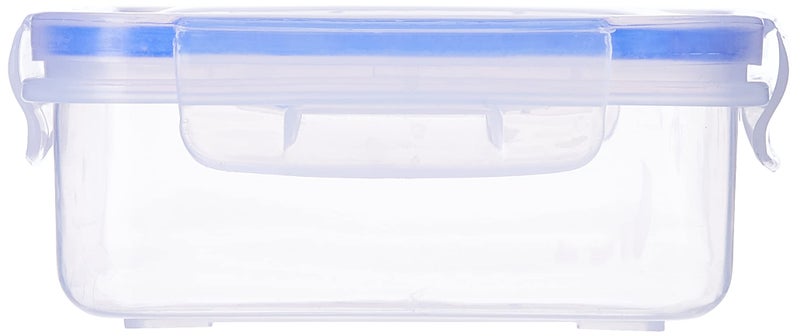 Aristo Lock & Fresh 210 Plastic Storage Container For Storing Snacks, multipurpose use - 700 ML, Transparent Clear, medium (LOCK&FRESH210) (19 x 13 x 5.5cm) - Image 2