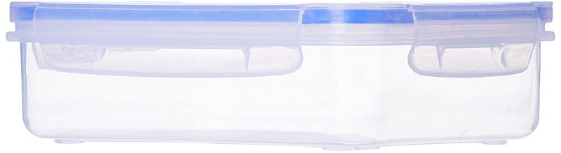 Aristo Lock & Fresh 210 Plastic Storage Container For Storing Snacks, multipurpose use - 700 ML, Transparent Clear, medium (LOCK&FRESH210) (19 x 13 x 5.5cm) - Image 4