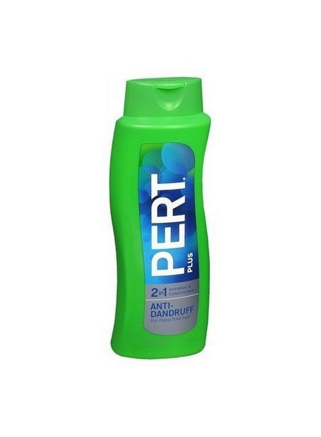 Plus 2 In 1 Shampoo + Conditioner Dandruff Control 13.5 Fl Oz / 400 Ml (Pack Of 3)