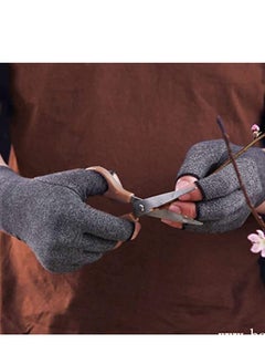 Generic Arthritis Compression Gloves, Women Men for Carpal Tunnel, Rheumatoid, Tendonitis, Fingerless for Computer Typing and Daily work for Pain Relief- (M) 1 Pair  - Image 3