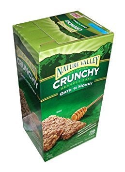 Nature Valley Crunchy Granola Bars Oats N Honey 98Count 149oz bars - Image 1
