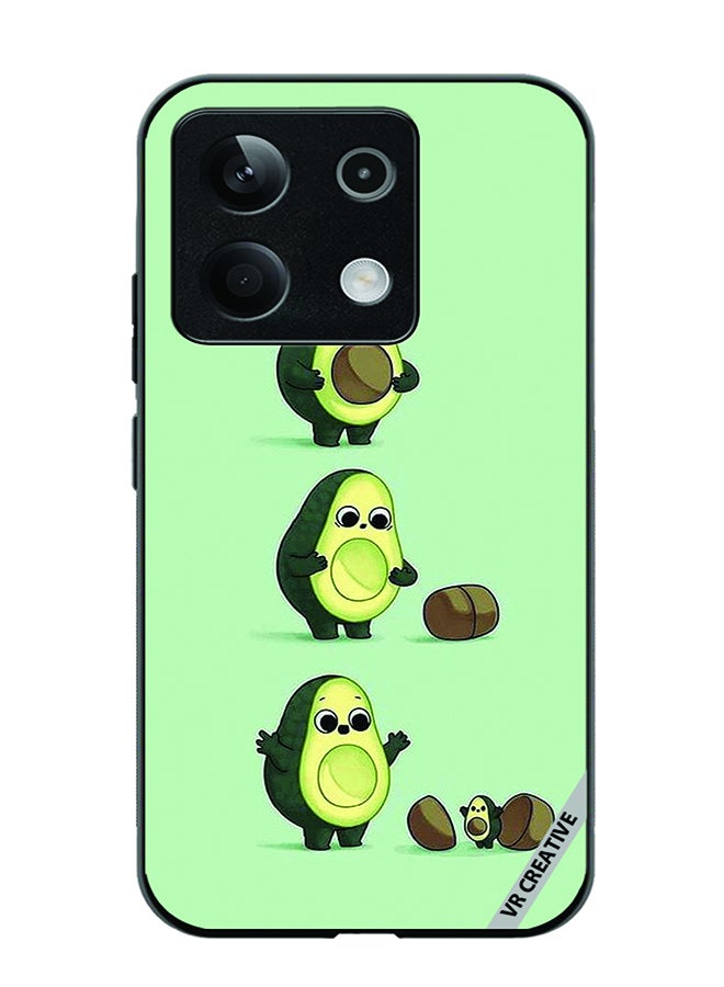 VR CREATIVE Protective Case Cover For Xiaomi Poco X6 Avacoda Design Multicolour - Image 1