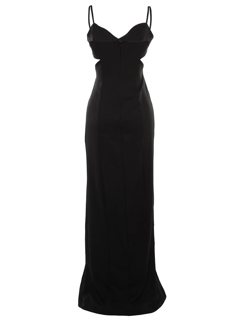 trendyol Cut Out Side Split Dress