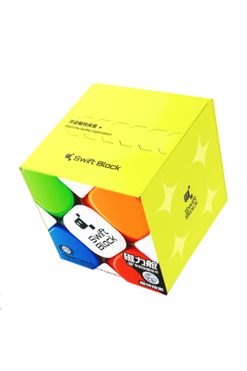 swift 355s Gan Swift Block 3x3 cube Magnetic Speed cube Stickerless Swift 355S 3x3 Professional Mag