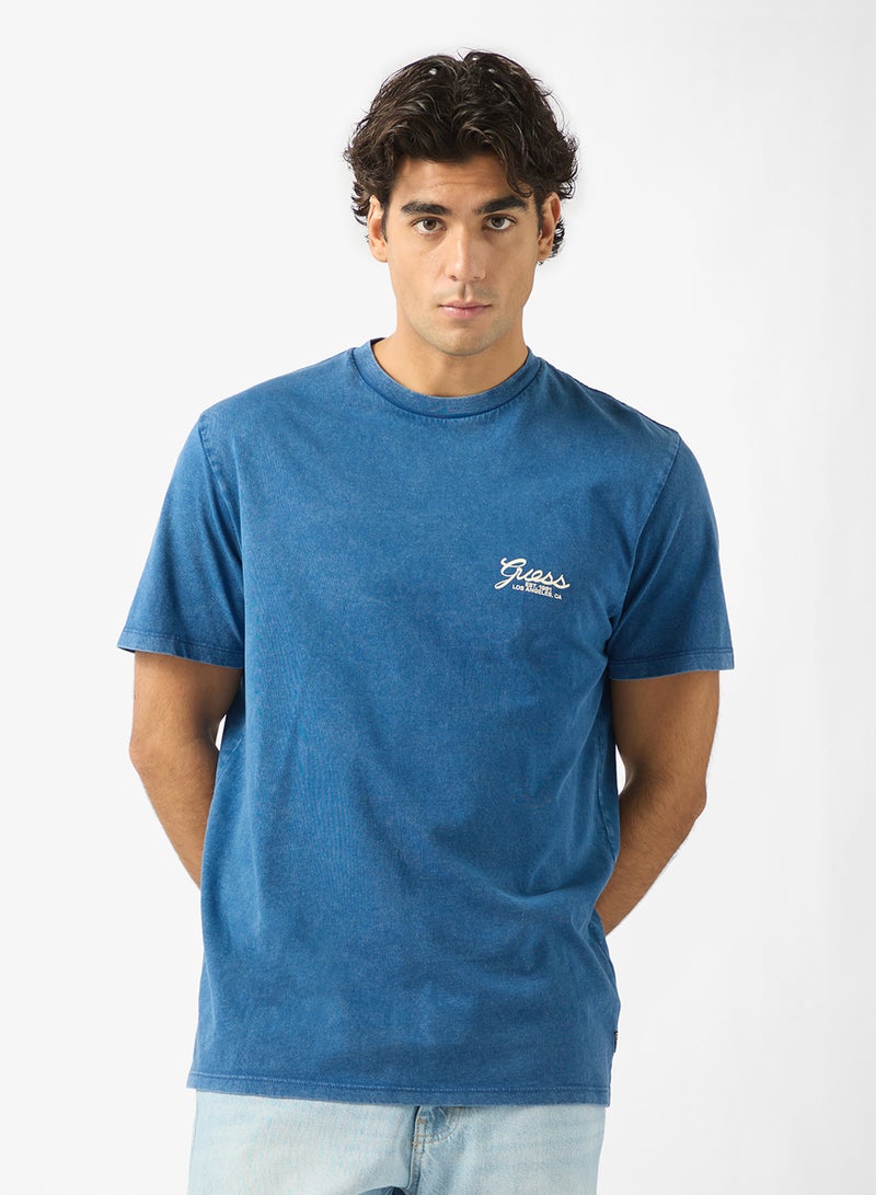 جس تي شيرت بأكمام قصيرة وشعار - Image 2