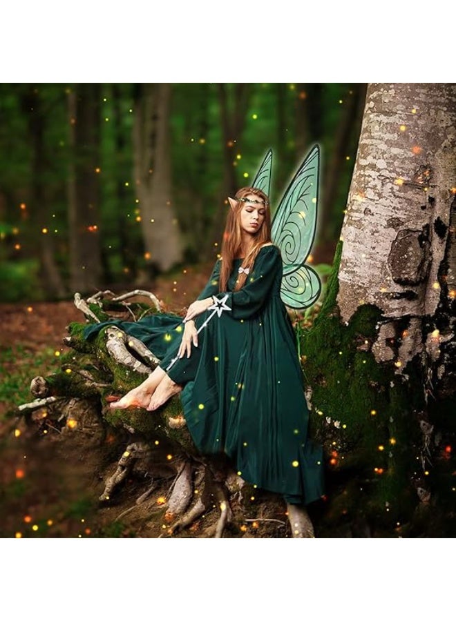 PAWSONIFY Fairy Wings for Adults Women Butterfly Wings - Dress-Up & Cosplay Props for Parties, Weddings, Masquerades & Festive Gatherings - Image 3