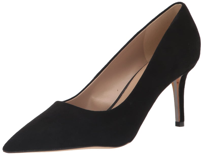 Sam Edelman Vienna Pump Black Suede 8 Medium