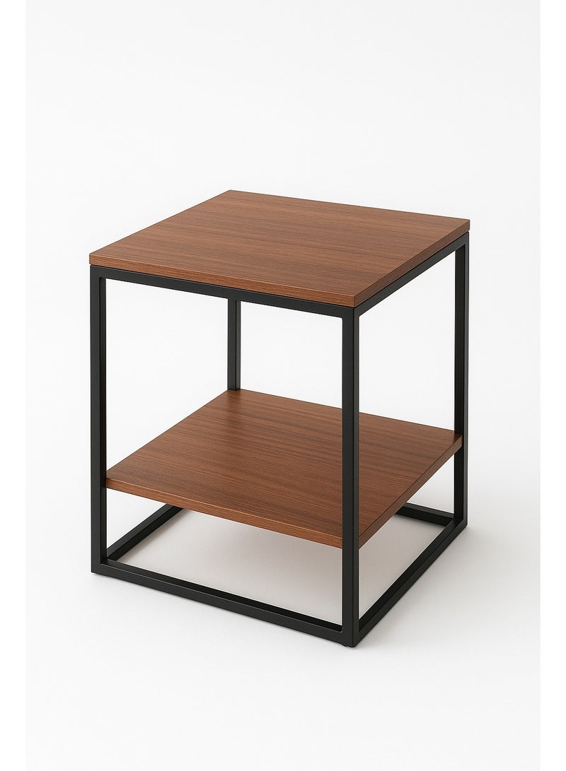 High-Quality MDF Wooden Side Table 40 cm * 40 cm - Image 3