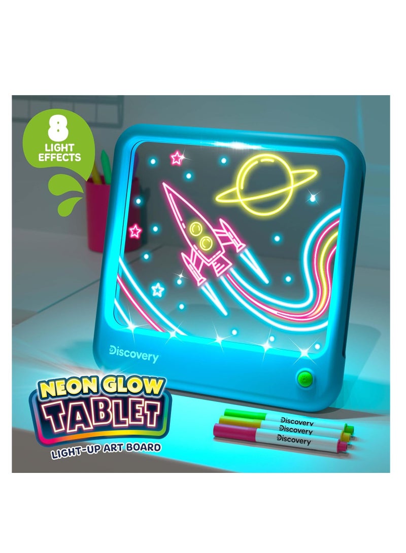 Discovery Discovery Neon Glow Tablet Light-Up Art Board - Image 2