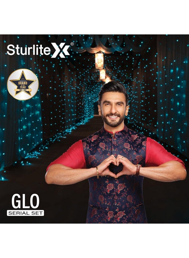 Sturlite GLO Decorative LED Light| 10 Meter Long String Light| 2 Prong Plug Connector| IP20 Protection Serial Set Perfect for Indoor & Outdoor (Blue) - Image 2