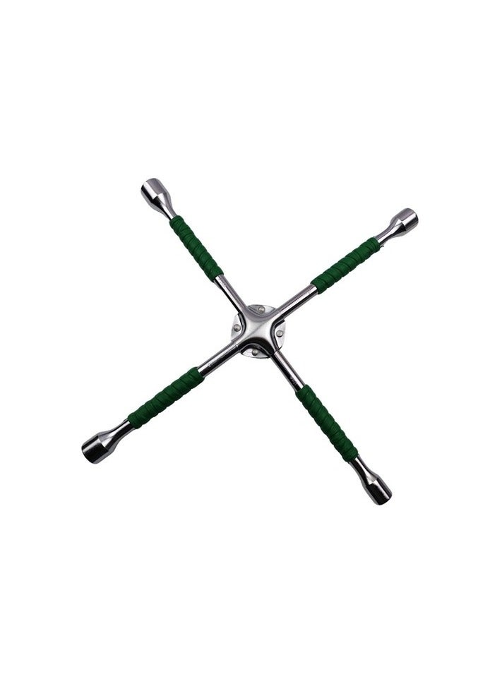 HIAS 4 Way Wheel Spanner Heavy Duty - Image 1