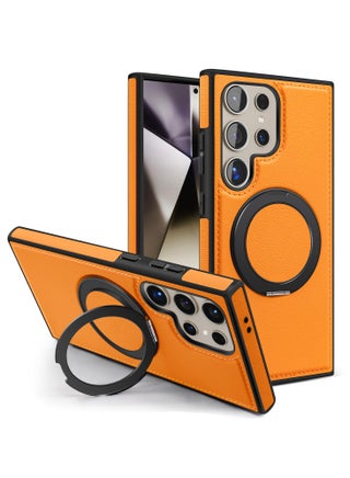 Orange-Leather