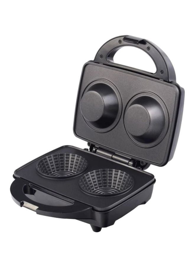 ALSAIF-ELEC Waffle Maker 600W 2 Slices 600 W E05316 Black - Image 1