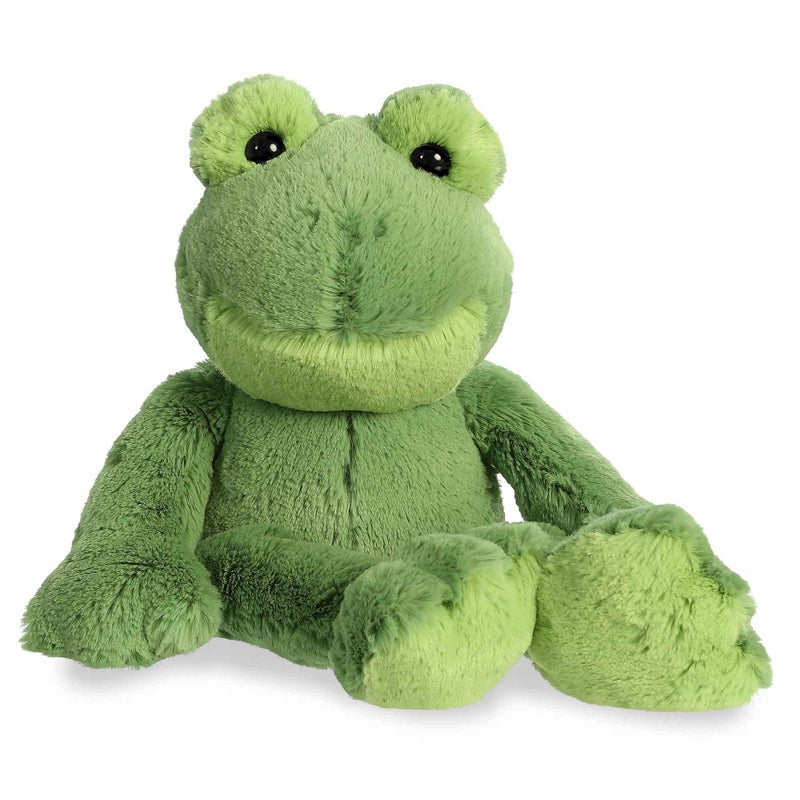 AuroraÂ® Adorable Flopsieâ„¢ Fernando Frogâ„¢ Stuffed Animal - Used to Create Imaginative Play Adventures - Perfect for Birthdays, Kids and Adults, All Ages - Green 10 Inches - Image 3