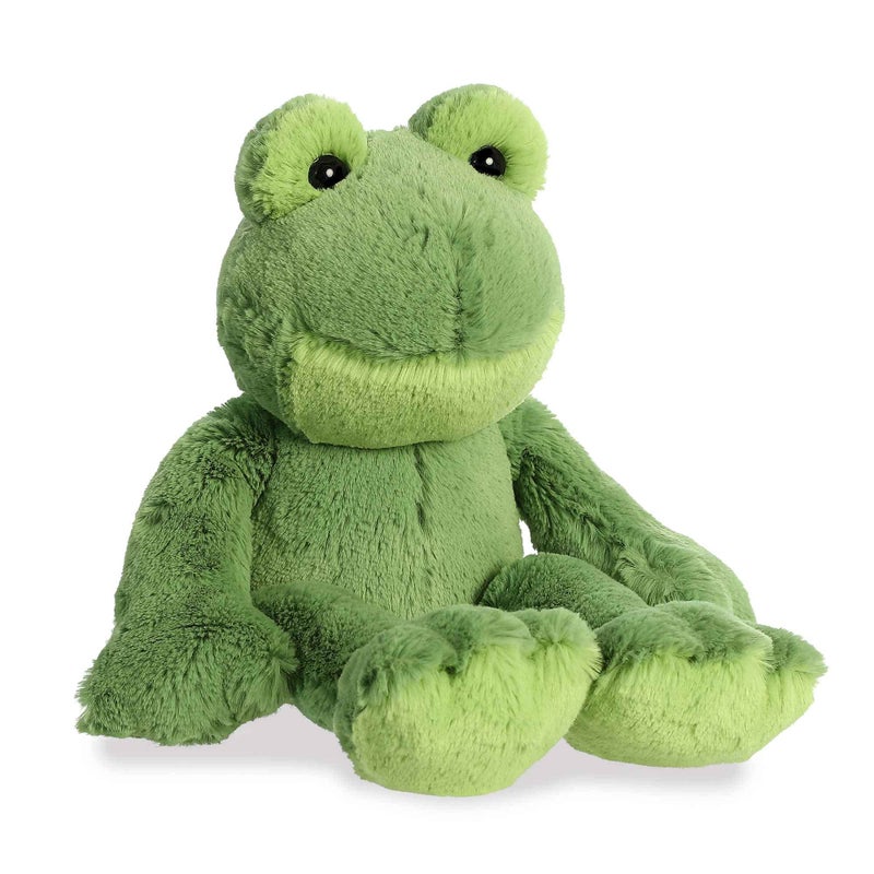 AuroraÂ® Adorable Flopsieâ„¢ Fernando Frogâ„¢ Stuffed Animal - Used to Create Imaginative Play Adventures - Perfect for Birthdays, Kids and Adults, All Ages - Green 10 Inches - Image 2
