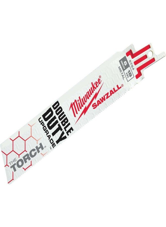 ميلواكي ميلووكي 48-00-5784، 6 بوصات، 18 سنًا لكل بوصة، شفرات سوبر سوزال، ثنائية المعدن، 5 - Image 1