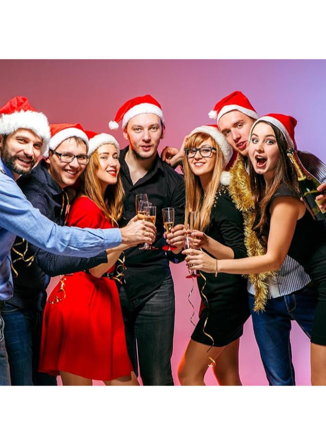 12 Pack Christmas Santa Hat for Men and Women - Image 4