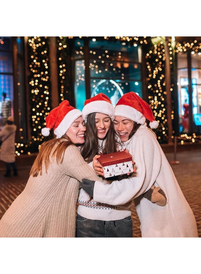 12 Pack Christmas Santa Hat for Men and Women - Image 2