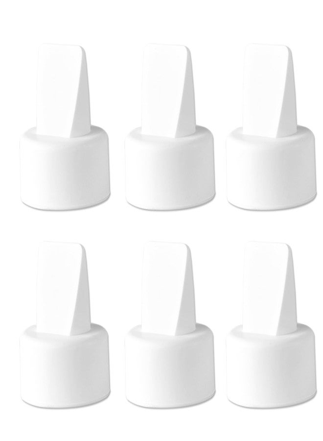 MOOMentaneous Replacement Duckbill Valves Silicone Membrane Compatible with Spectra S1 S2 9 Plus Accessories Valves Replace Not Original Spectra Pump Parts(6 ct White) - Image 1