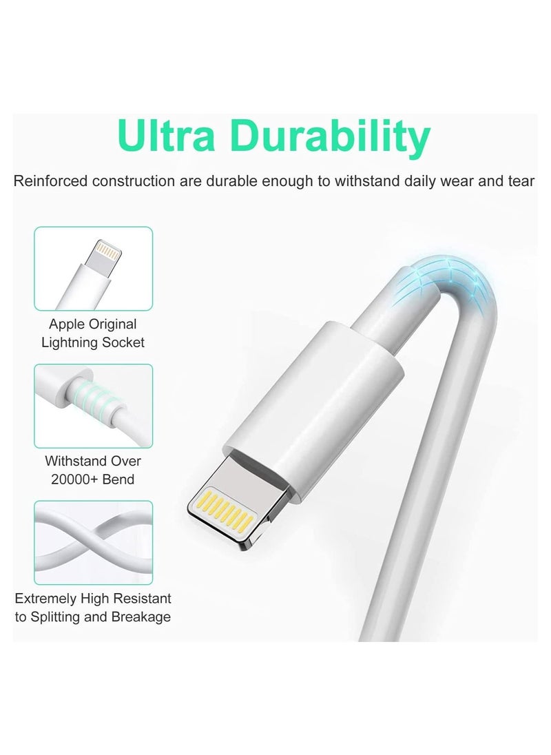 Generic - USB C to Lightning Cable 2M [MFi Certified] Compatible with Apple iPhone 14 Pro Max/13/12/11 Pro/X/XS/XR/8 Plus,Supports Power Delivery, - Image 1