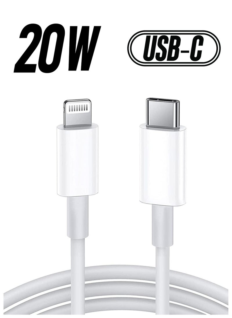 Generic - USB C to Lightning Cable 2M [MFi Certified] Compatible with Apple iPhone 14 Pro Max/13/12/11 Pro/X/XS/XR/8 Plus,Supports Power Delivery, - Image 1