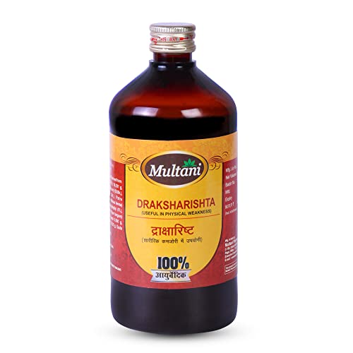 Multani Draksharishta | For General Debility, Loss Of Appetite & Constipation | 680 Ml - Image 1