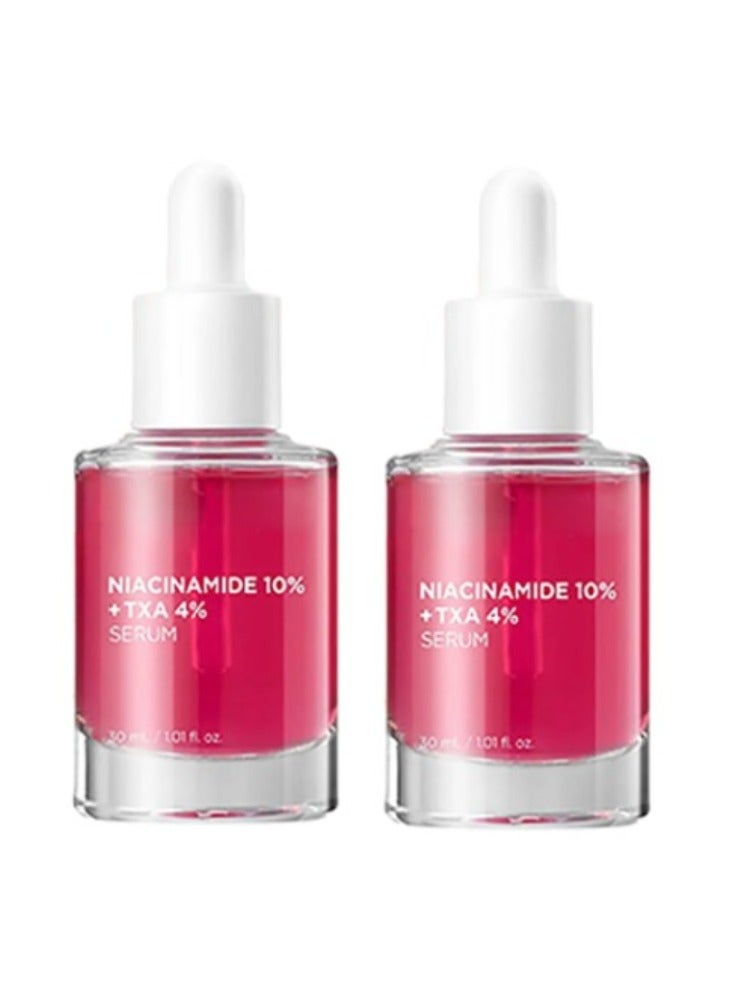 Anua Wonder 2-Piece 10% Niacinamide+ 4% Tranexamic Acid Serum, Ceramide, Hyaluronic Acid, Vitamin B12 Natural Color, for Sensitive Skin, Korean Glass Skin, Fragrance-free - Image 1