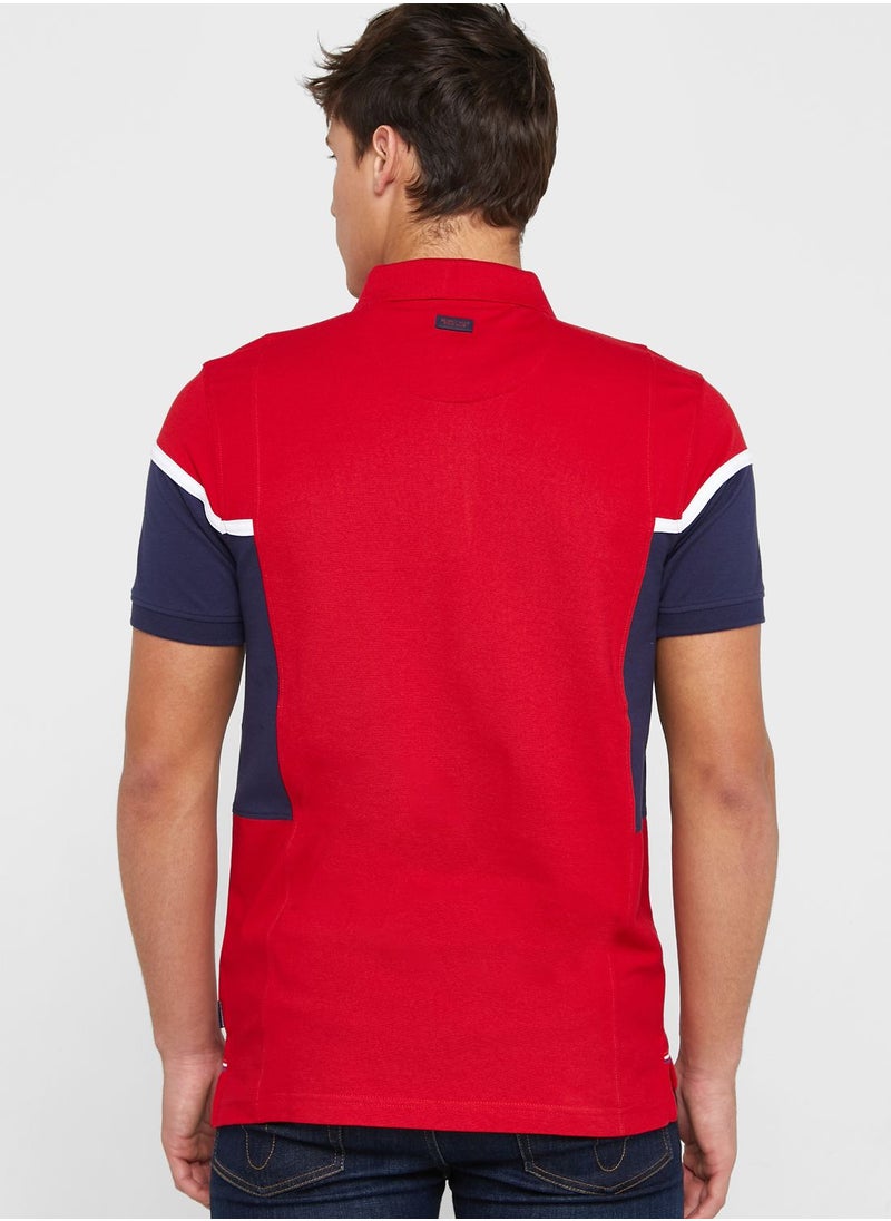 bhpoloclub - Color Block Polo - Image 1