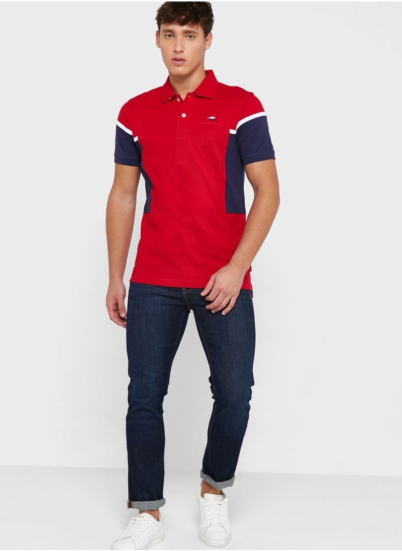 bhpoloclub - Color Block Polo - Image 1